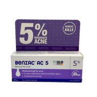 BENZAC AC 5% GEL 60G EXPIRY 2026/03