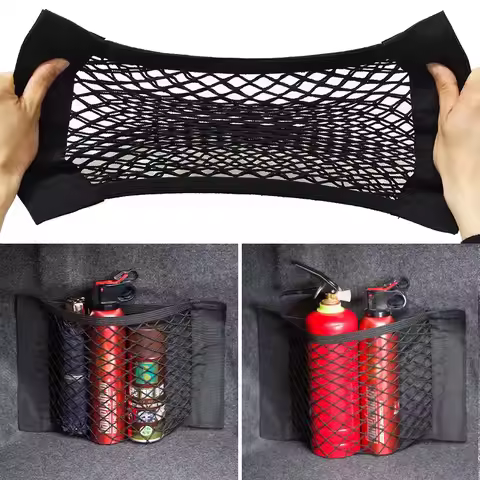 Car Trunk Box Storage Bag Net Bag sticker For BMW Accessories E46 E39 E90 E60 E36 F30 F10 E34 X5 E53