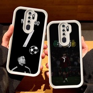 White Casing for OPPO Reno A37 A83 A9 F11 2F A39 A5 2020 2Z Pro S86 Cristiano Ronaldo