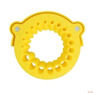 2025Q84D Angled Grinder Drill Bit Grinding Attachment 19 Hole 3.5-12.5mm Sharpening Tool