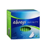 Always Infinity wingless Heavy Flow sanitary napkins - 42 pieces (USA)