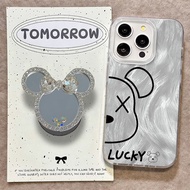 HP For oppo CASE Premiumhp Mirror Cute Anti-scratch Softcase Shockproof Case OPPOA15 A16 A17 a312020