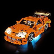 Mililier LED Light Kit for Lego 42204 Fast and Furious Supra-MK4 Set, Compatible with Lego 42204 Bui