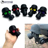 QUENNA 3D Printed Trailer Hitch Ball Cover Gas Style Steel Helmet Trailer Coupling Hub Bearing Dust 