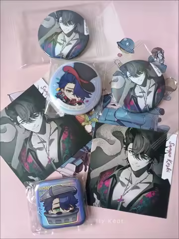 Creative Honkai: Star Rail Sampo Koski CRUSH Theme Badge Character Collection Fanmade Backpack Pin F