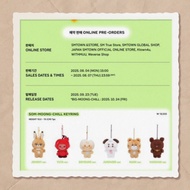 [READ DESCRIPTION] NCT127 SOM MOONG CHILL DOLL KEYRING