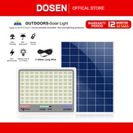 DOSEN solar light outdoor lighting 1000W Solar Spotlight lampu solar IP67 Waterproof solar led Stree