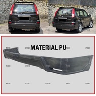 Nissan X-Trail Xtrail T30 1st Gen (2003-2007) Nismo Look Rear Back Skirt Lip Bodykit Material pu