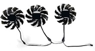 REMSEY 3pcs PLD08010S12HH Video Cadr Fan Compatible for Gigabyte GTX 1080 Ti G1 1060 1070 GTX 970 980 Ti Graphics Card Cooling Fan 4pin 75mm Kindly