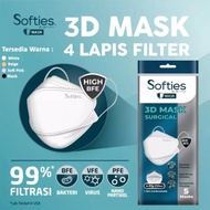 SOFTIES MASKER 3D MASK SURGICAL 5'S