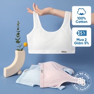 (AL06) Áo lá học sinh cấp 2 áo lót học sinh cấp 2 Áo Lót Lưới Mút Liền thoáng khí