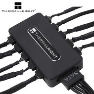 Thermalright PWM Fan Hub ARGB hub 10-Port 4 Pin PC Fan Controller 12V Fan Hub, Strong Paste Magnetic