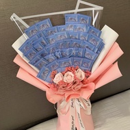 1RM (50RM Cash)Money Bouquet 💰/ 钱花束💐 Birthday Gifts/ 钱花/ Budget Bouquet/ Bajet Duit Bunga