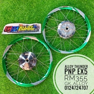 RIM ALLOY THUNDER HIJAU PNP EX5 DREAM
