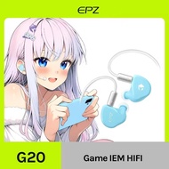 EPZ G20 Wired Earphones HIFI Music IEM In Ear Headphones Headset Type C 1.8M 3.5MM Earphone Cable
