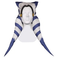 KoleGoe Adult Unisex Ahsoka Tano Hat Headpiece Cosplay Headwear Prop (White)