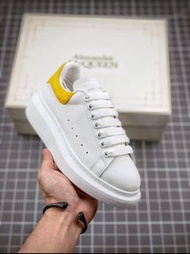 💎誠信賣家💎Alexander McQueen/亞歷山大麥昆 鬆餅鞋厚底增高小白鞋
