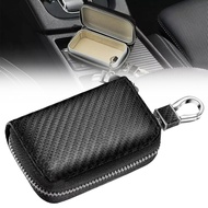 【Flyingfishla】1pcs Car Key Signal Blocker Case Faraday Box Anti-Hacking Anti-Theft Key Fob RFID Sign