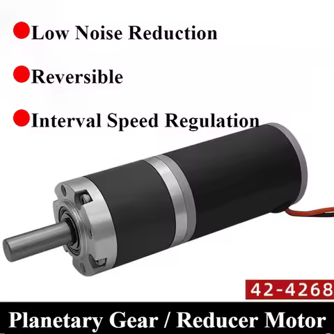 150KG 42mm 4268 42ZY DC planetary reducer motor planetary gear 12V 24V steel pipe large torque adjus