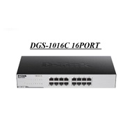 D-Link DGS-1016C 16Port Unmanaged Standalone Gigabit Switch