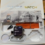 DW100 Pro Android 4G Smartwatch Fingerprint Unlock control  2.29inch Amoled Smart Watch 256GB Storag