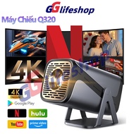 Android mini Projector Full HD 720P Automatic Keystone WiFi 2.4/5G Connects to phone, laptop, ios to