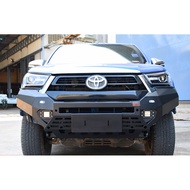 4x4 TOYOTA HILUX ROGUE 2021 NEW Model Front Bumper Metal Bull Bar  Heavy Duty with LED Fog Lamp