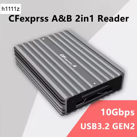 NEW CFexpress Type B / Type A Card Reader with OTG Cable USB3.2 Gen2 10Gbps Type C to CF Express Car