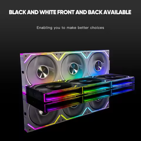 Jungle Leopard Interstellar V2RS 120mm ARGB Modular Wireless Splicing Infinite Mirror Ventilador Fan