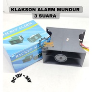 3-Sound Horn, 3-Sound Back Horn Reverse Alarm/ Reverse Horn, Back Buzzer Truck 12V 24V
