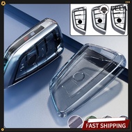<Big Sale>  for TPU Transparent Car Key Case Cover Holder Shell for BMW F20  for G20 G30 For X1 G05 