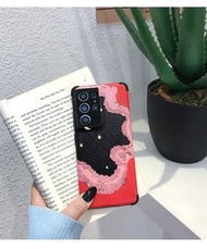 7191黑夜星空夜空星星月亮浮雕三星SAMSUNG S10 S20 S20FE S21 NOTE 10 NOTE20電話殼