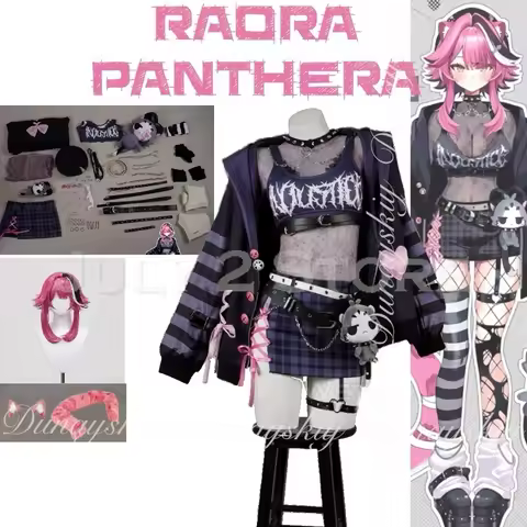 Hololive Gamers Virtual EN Anchor Raora Panthera Cosplay Members Of The Righteous With Pink Wig Yout