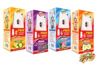 JAPE Automatic Spray Air Freshener Dispenser Set ( Citrus ), ( Lavender ), ( Potpourri ), ( Vanilla 