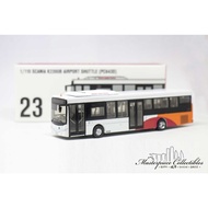 1/110 Scale Scania K230UB Airport Shuttle Service Diecast Bus Model Plate Number PC843D