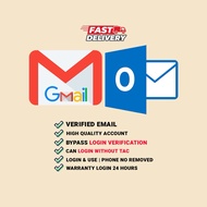 NEW Google Gmail // Outlook Account | Just Login & Use