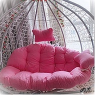 H-Y/ Glider Cushion Double Indoor Butt Swing Rattan Chair Large Cushion Bird's Nest Comfortable Sofa Rattan Rocking Chai