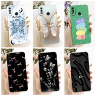 For Tecno Camon 11 Pro Casing CF8 Fashion Butterfly Soft Silicone Candy TPU Lens Protective Cover Fo