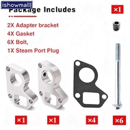 <ISHOWMAL> Water Pump Gasket Kit 0.7 Inch Thick Adapter Exchange Kit for Camaro LQ4 LS1