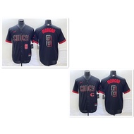 Cincinnati Reds Joe Leonard Morgan No. 8 Dri-FIT ADV ML-B Men's Limited Edition Baseball Jersey-Blac