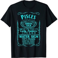 Pisces Horoscope Astrology Streetwear T-Shirt