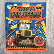 JCB Trucks and Diggers Sticker and Activity Book