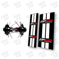 HUB FFWD decal sticker for mtb downhill fixie bikes