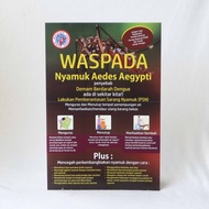 Waspada Dengue Fever Stickers, Sticker-Shaped Poster - Glossy Lamination