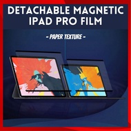 [Freedy] Paper texture magnetic removable screen protector Flim for iPad Pro (11 inch / 12'9 inch) Washable Adhesive