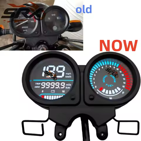 For Yamaha CRUX STX 125 RX100 Classic YBX125 RS 110 Libero 110 Rx100 A Negro Gauge Tachometer Speedo
