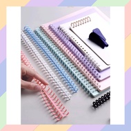 TG41 Ring Binder Ring STRIP 30 HOLES DIY Paper Binder Unit Book A4 A5 School Office Length 52A0