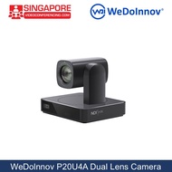 WEDOINNOV P20U4A - 4K AI 20x Zoom PTZ Dual Lens Conference Camera
