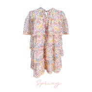 SPRING - Sienna Dress เดรสสั้นชีฟองระบาย