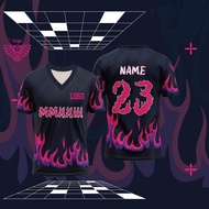 Personalization Jersey Customized Team Jersey Free Name and Numbers Women &amp; Men's T-shirt S-5xl